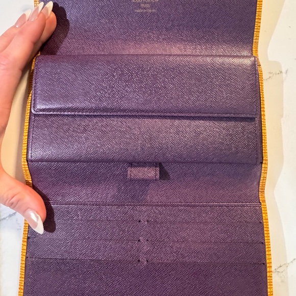 Louis Vuitton Epi long wallet (vintage) 1993 - Picture 5 of 15